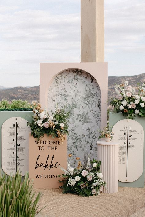 Aisles Of Blooms Transformed This Tuscan-Inspired Backyard Wedding #weddingsign #seatingchart #escortwall Birthday, Bride, Wedding, Hochzeit, Boda, Bodas, Hoa, Mariage, Fotos