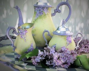 Vintage, Tea, Upcycling, Tea Time, Spring Tea, Tea Cups, Tea Pots, Vintage Tea, Tea Cups Vintage