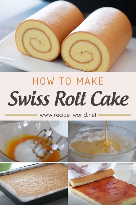 Cake, Desserts, Dessert, Biscuits, Tart, Pasta, Basic Sponge Cake Recipe, Swiss Roll Cakes, Easy Sponge Cake Recipe