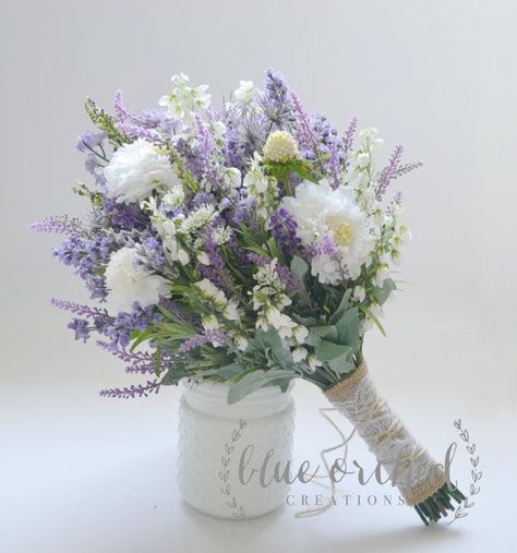 Wedding Flowers, Floral, Wedding Bouquets, Wildflower Bridal Bouquets, Flower Bouquet Wedding, Boho Bouquet Wildflowers, Lavender Wedding, Bridal Bouquet, Purple Wedding Bouquets