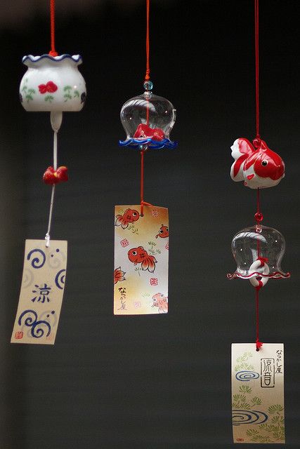 Japanese wind chimes, Furin Wind Chimes, Decoration, Diy, Japanese Wind Chimes, Windchimes, Wind, Chimes, Japanese, Japanese Culture