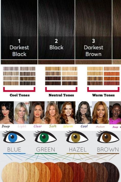 choose hair color Diy, Glow, Art, What Hair Color Is Best For Me, What Hair Colour Suits Me, Warm Undertone Hair Color, Colors For Skin Tone, Hair Color For Warm Skin Tones, Choosing Hair Color