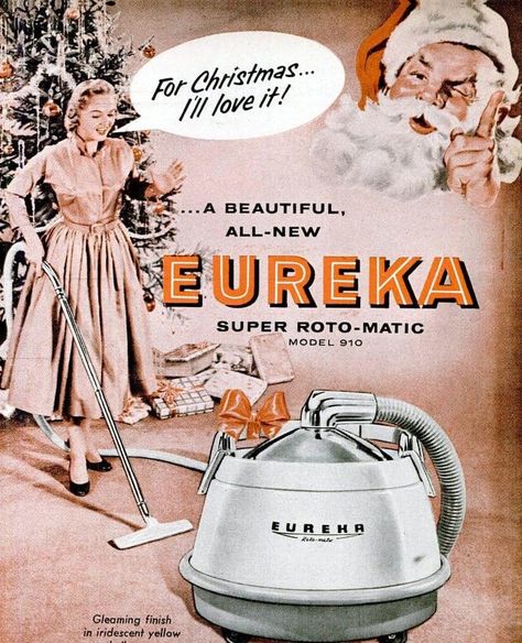How to be a perfect ’50s housewife: Cleaning your home Vintage Christmas, Retro, Vintage, Oldies, 50s Housewife, Retro Housewife, 50s, 1950s Ads, Vintage Woman