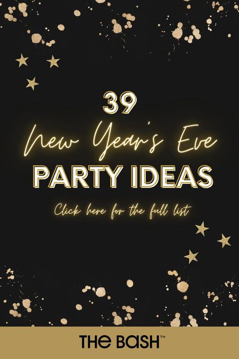 Here are 39 different New Year's Eve party ideas to help you ring in 2022! Celebrate with friends and family with these exciting ideas for a New Year's Eve party. Invitations, Party Entertainment, New Years Eve Party, New Years Party, Party Gear, Party, New Years Eve Invitations, New Years Eve Day, Party Bus
