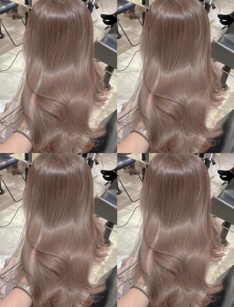 Balayage, Beige Hair, Beige Hair Color, Brown Hair Colors, Light Ash Brown Hair, Korean Hair Color, Ash Hair Colour, Blond, Light Hair