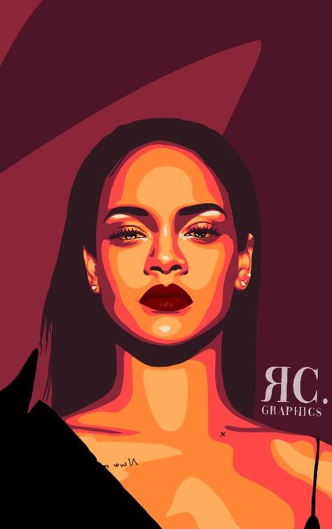 Rihanna, Portraits, Art, Rihanna Drawing, Pop Art Face, Pop Art Portraits, Pop Art, Pop Art Posters, Pop Art Drawing