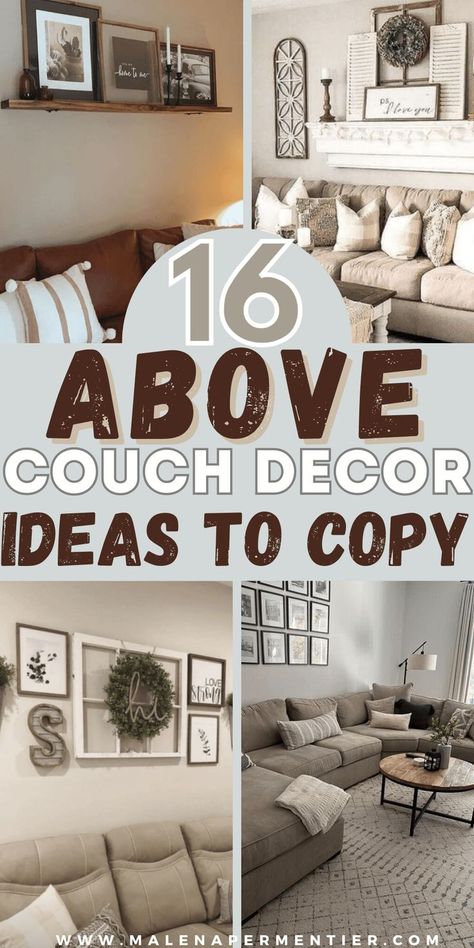 above the couch decorating ideas and wall decor in living room Design, Living Rooms, Ideas, Sofas, Above Couch Decor, Above The Couch Decor Farmhouse, Over Couch Decor, Decor Above Sofa, Above Couch