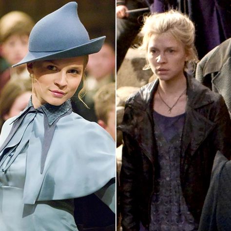 Clemence Poesy as Fleur Delacour -  Transformation From Harry Potter and the Goblet f Fire to Last Movie