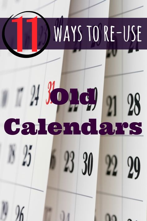 Don't just toss all those old 2014 calendars. Here are 11 Ways to Reuse Old Calendars ~ Tipsaholic.com #calendar #recycle #upcycle Recycling, Diy, Upcycling, Projects To Try, Calendar Pictures, Calendar Pages, How To Make An Envelope, Calendar, Reuse Recycle