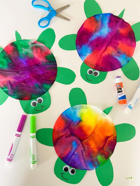 10 EASY Turtle Crafts for Kids (2023) - ABCDee Learning Pre K, Toddler Crafts, Animal Crafts For Kids, Toddler Arts And Crafts, Preschool Crafts, Crafts For Kids, Turtle Activities, Easy Toddler Crafts, Daycare Crafts