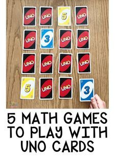 First Grade Maths, Play, Multiplication, Pre K, Maths Centres, Math Card Games, Math Games, 3rd Grade Math, Math Games For Preschoolers