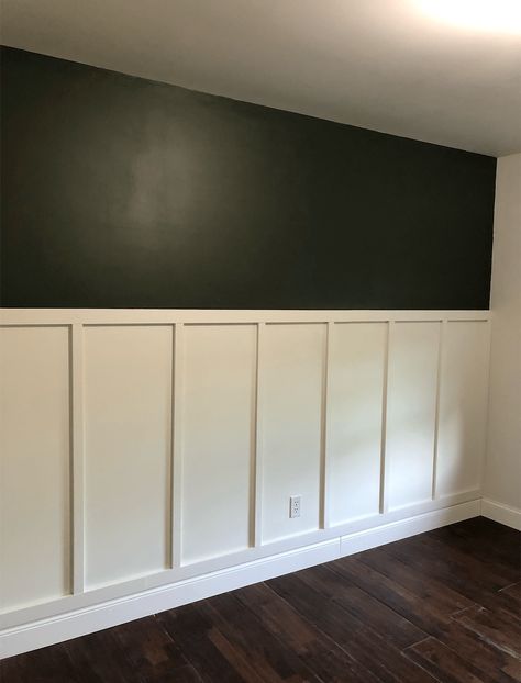 Design, Home Décor, Board And Batten Wall, Beadboard Half Wall, Wall Molding, Half Wall Ideas, Half Wall Decor, Wood Accent Wall, Wall Paneling Diy