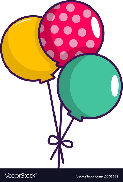 Adobe Illustrator, Happy Birthday Clip Art, Balloon Clipart, Balloon Cartoon, Balloon Illustration, Happy Birthday Art, Birthday Clips, Clip Art, Balloons