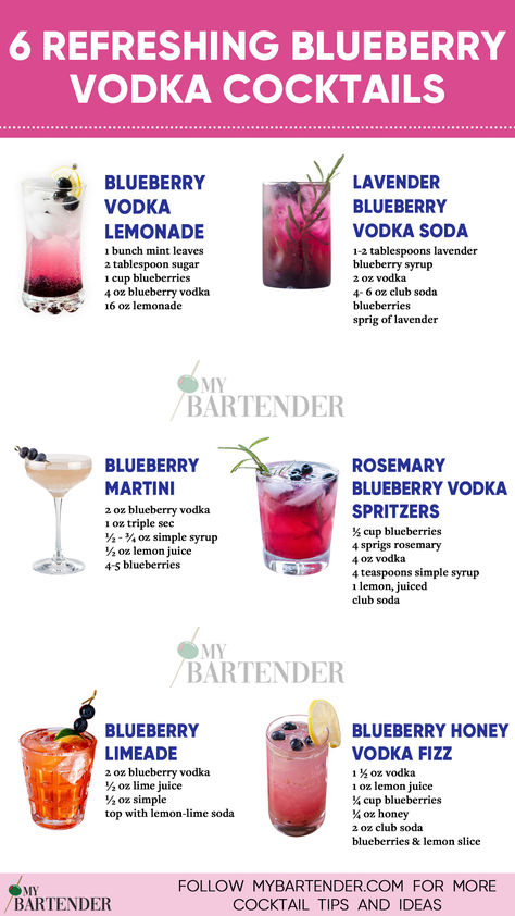 Blueberry Vodka Cocktails Alcohol, Rum, Berry, Margaritas, Vodka, Vodka Drinks, Vodka Mixed Drinks, Blackberry Martini Recipes, Bourbon Drinks Recipes
