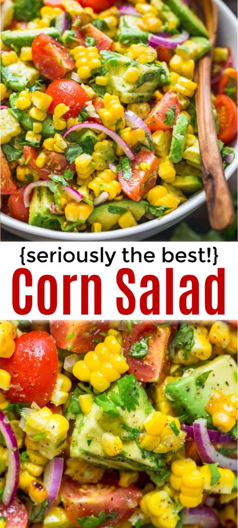 Salad Recipes, Healthy Recipes, Summer Salads, Couscous, Pasta, Quinoa, Brunch, Summer Corn Salad, Corn Salad Recipes