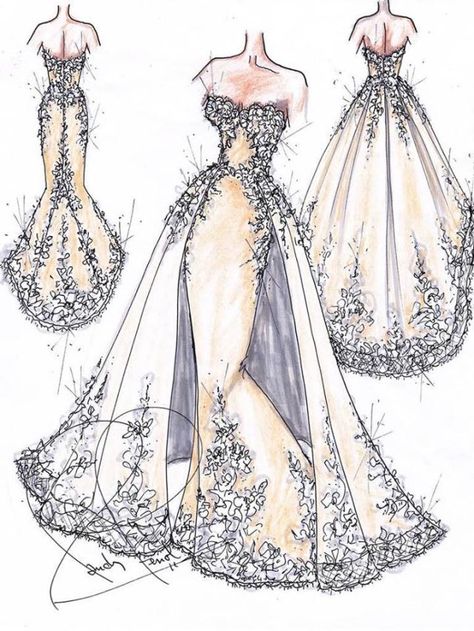 <i>Say Yes to the Dress</i>'s Randy Fenoli Is Designing His Own Wedding Dresses Now Wedding Dresses, The Dress, Couture, Gowns, Wedding Dress Sketches, New Wedding Dresses, Dress Collection, Designer Dresses, Robe De Mariage