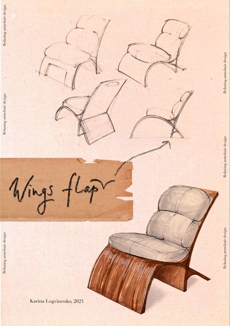 Design sketch Furniture Design, Design, Architecture, Chair Drawing, Armchair Design, Chair Design, Furniture Sketches, Furniture Design Sketches, Unique Chair Design Creative