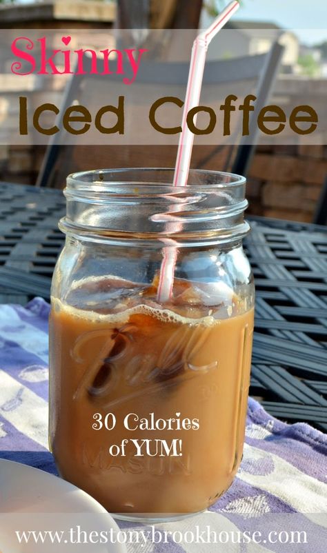 Skinny Iced Coffee Nutrition, Smoothies, Alcohol, Frappuccino, Coffee Recipes, Healthy Iced Coffee, Iced Coffee At Home, Cold Brew Coffee, Coffee Hacks