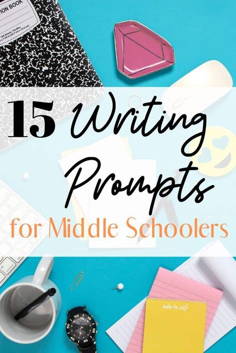 Art, English, Middle School Writing, Middle School Writing Prompts, Writing Prompts For Kids, Middle School Writing Activities, Writing Lessons, Fun Writing Prompts, Homeschool Writing Prompts