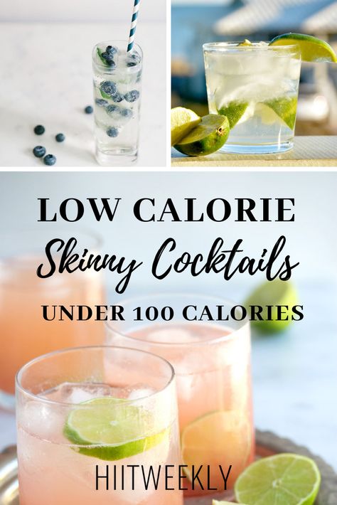 The yummiest low calorie skinny cocktail recipes for when you need alcohol! All under 100 Calories. Low Calorie Cocktails under 100 Calories. Smoothies, Healthy Recipes, Skinny, Clean Eating Snacks, Low Calorie Drinks, Under 100 Calories, Healthy Drinks, Low Calorie Cocktails, Low Calorie