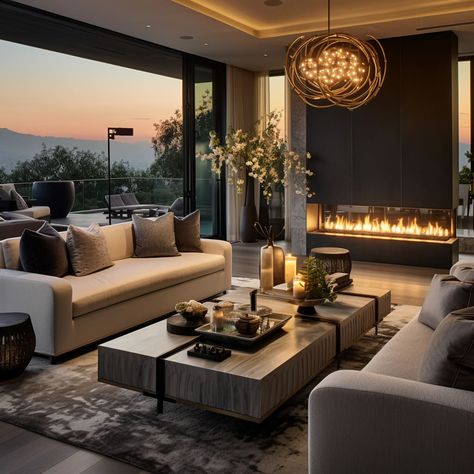 The house embodies the spirit of Los Angeles through its luxury and contemporary designs. Interior, Los Angeles, Home Interior Design, Living Room Designs, Luxury Contemporary Interior Design, Luxurious Interior Design, Contemporary Interior Design, Modern Contemporary Bedroom Luxury, Luxury Interior