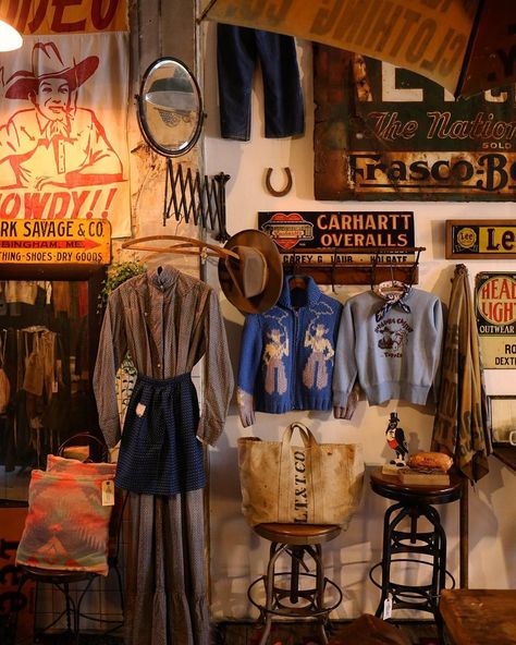 Wardrobes, Interior, Design, Western Store, Vintage Thrift Stores, Western Shop, Vintage Stores, Vintage Store Ideas, Vintage Clothing Stores