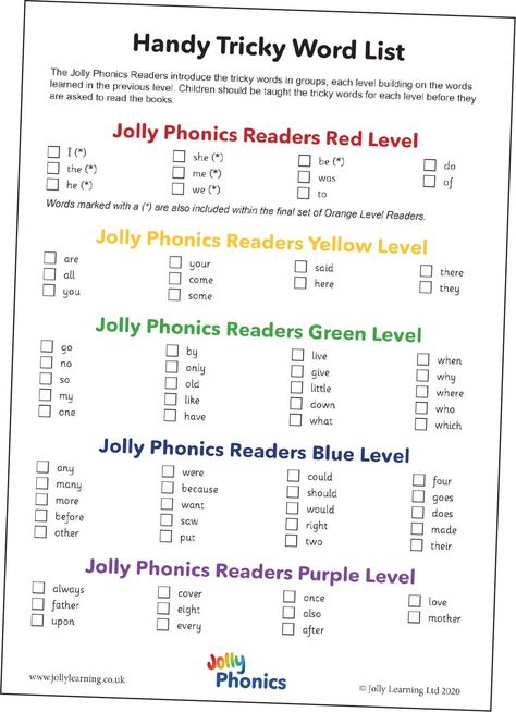 Pre K, Parents, Jolly Phonics Tricky Words, Phonics Readers, Phonics Books, English Phonics, Phonics Reading, Phonics Rules, Phonics Lessons
