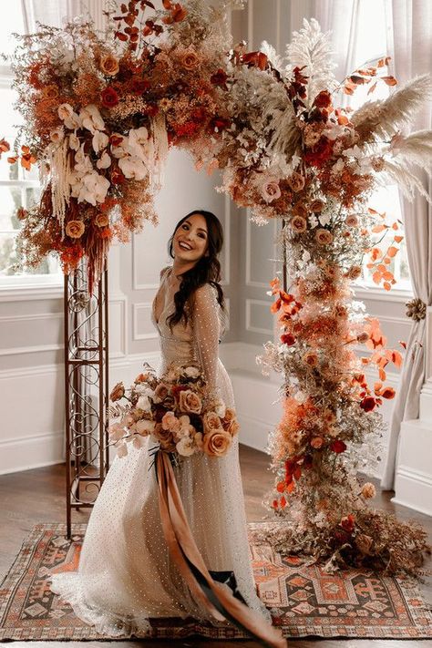 Wedding Dress, Autumn Wedding, Autumn Wedding Colours, Engagements, Fall Wedding Arches, Fall Wedding Decorations, Autumn Wedding Ideas, Outdoor Fall Wedding, Fall Wedding