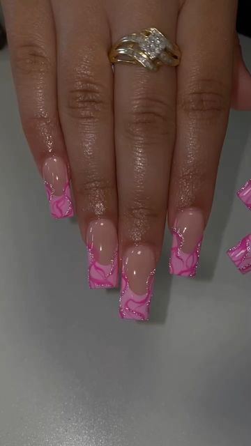 Pink, Ongles, Cute Nails, Trendy Nails, Uñas, Really Cute Nails, Cute Pink Nails, Trendy Nail Design, Uñas Decoradas