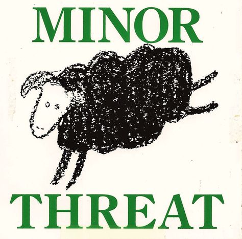 Minor Threat - straight edge punk band from Washington D.C. Rock Bands, Retro, Legos, Punk, Punk Rock, Pop, Minor Threat Logo, Minor Threat Poster, Punk Poster