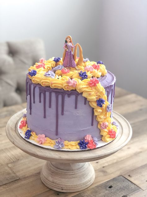 Rapunzel Torte, Rapunzel Birthday Cake, Tangled Cake, Bolo Rapunzel, Rapunzel Cake, Rapunzel Birthday, Tangled Birthday Party, Rapunzel Birthday Party, 6th Birthday Cakes