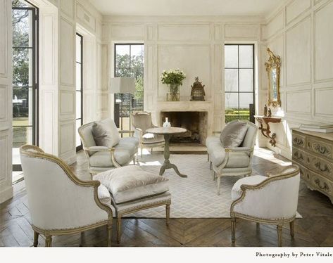 Architecture, Interior, Home, Home Décor, French Country Decorating, Interior Design, Living Room Designs, Elegant Living Room, French Country Living Room