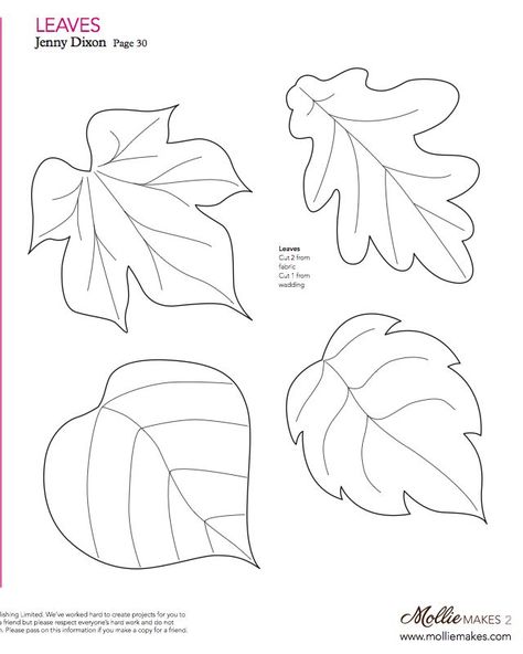Leaves+Printable+Cut+Out+Template