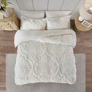 Duvet Covers & Sets | Find Great Bedding Deals Shopping at Overstock Beautiful Bed Designs, Simple Bed Designs, Shabby Chic Colors, 100 Cotton Duvet Covers, Best Duvet Covers, Affordable Bedding, Vintage Room Decor, White Duvet, Perfect Bedding