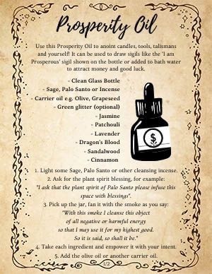 Prosperity Oil Recipe: Attract Good Fortune in Abundance! – Spells8 Wicca, Perfume, Prosperity Spell, Herbs For Abundance And Prosperity, Witchcraft Spell Books, Candle Spells, Jar Spells, Herbal Magic, Healing