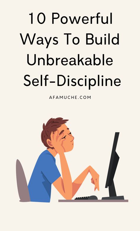Mindfulness, Motivation, Self Improvement Tips, Discipline Quotes, Self Confidence Tips, How To Be Disciplined, Self Improvement, Self Discipline, Self Actualization