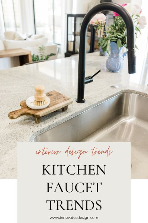 Design, Kitchen Sink Faucets, Kitchen Faucets, Best Kitchen Faucets, Touchless Kitchen Faucet, Brushed Gold Kitchen Faucet, Gold Kitchen Faucet, Kitchen Styling, Kitchen Remodel