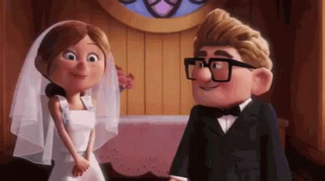 Up Wedding GIF - Up Wedding - Discover & Share GIFs Love, Love Story, Got Married, Couples, Sex And Love, Married, Happily Ever After, True Love, Married Life