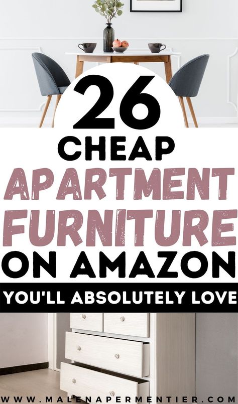 cheap apartment furniture on amazon, perfect for first apartments. Art, Amazon Apartment Must Haves, Apartment Essentials, Cheap Apartment Decorating, Apartment Decorating On A Budget, Apartment Size Furniture, Apartment Hacks, Affordable Apartment Decor, Apartment Needs