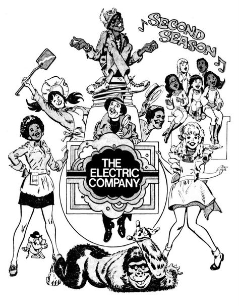 Hey you guys! See how 'The Electric Company' TV show powered kids' minds back in the '70s - Click Americana Electric, The Electric Company, Disc Jockey, Electric Company, Show Power, Bill Cosby, Classic Tv, 70s Tv Shows, Nostalgia