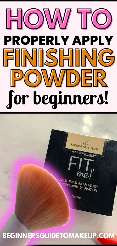 Ideas, Videos, Diy, Foundation For Oily Skin, Setting Powder Brush, Finishing Powder, Loose Powder, Powder Brush, Setting Powder