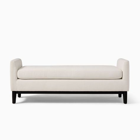 Harvey Bench | West Elm (US) Upholstered Bench, Reclaimed Wood Dining Table, Ottoman Bench, Mid Century Bench, Sofa Bench, Settee Bench, Living Room Bench, Sofa Bed, Bench