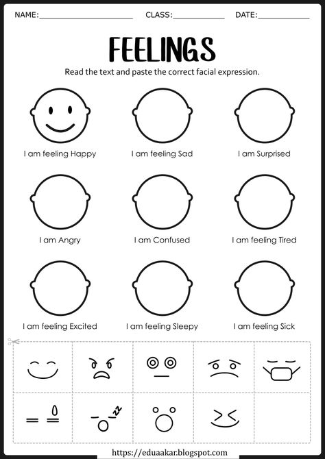 Worksheets, Feelings Activities, Emotions Activities, Feelings Chart, Teaching Emotions, Understanding Emotions, Coping Skills Worksheets, Emotions Preschool, Feelings Activities Preschool