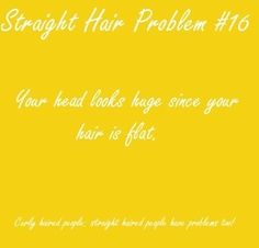 straight hair problems - Google Search Girl Problems, Nice, Dressing Table, Humour, Ideas, Straight Hair Problems, Thick Hair Problems, Long Hair Problems, Straightening Natural Hair