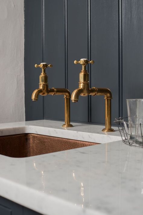 Perrin & Rowe taps have always been one of our favourite kitchen accessories that we recommend to our customers. We decided to collaborate with them so that we could offer our customers beautiful, traditional taps with the perfect brass finish. #deVOLKitchens #KitchenTap #Traditional #AgedBrass #VintageTaps #brass #taps Hardware, Home Décor, Black Kitchen Faucets, Brass Kitchen, Brass Kitchen Taps, Brass Kitchen Faucet, Sinks, Kitchen Sink Faucets, Kitchen Taps