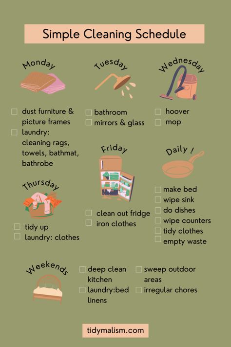 Useful Life Hacks, Organisation, Life Hacks, Household Cleaning Tips, Cleaning Hacks, Cleaning Checklist, Cleaning Organizing, Cleaning Household, Easy Cleaning Schedule