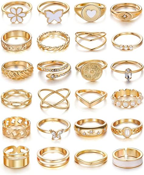 Knuckle Rings, Bijoux, Rings For Girls, Hand Jewelry Rings, Finger Rings, Gold Rings Fashion, Ring Designs, Gold Jewelry Fashion, Silver Jewelry