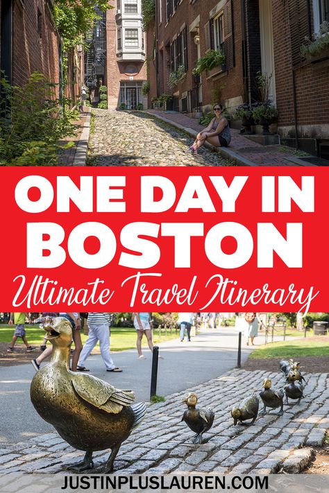 If you're planning a trip to Boston, Massachusetts, check out this one day in Boston itinerary. These are the best things to do in Boston and the must see attractions and activities. This is the ultimate Boston in a day travel guide, and there are ideas to extend it to a Boston weekend trip, too! Trips, Weekend Getaways, Inspiration, Boston, Day Trips From Boston, Must Do In Boston, Must See In Boston, Boston Travel Guide, Boston Vacation