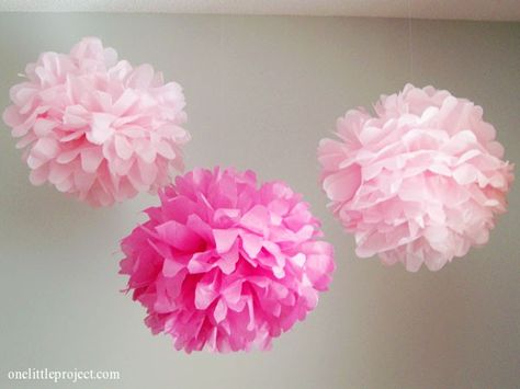 how to make tissue paper pom poms Ideas, Diy, Flowers, Hochzeit, Papier, Deko, Mariage, Bricolage, Deco
