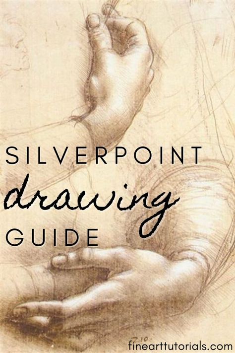 Leonardo Da Vinci, Art Techniques, Drawing Techniques, Silverpoint, Art, Figure Drawing, Masters, Silverpoint Drawing, Art Tools Drawing